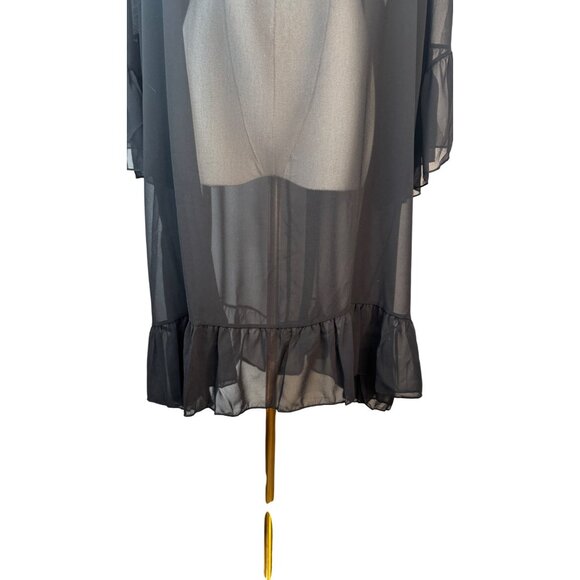 2/$25 NEW Shein Sheer Oversized Cover-Up With Tie Back - One Size - Picture 10 of 14